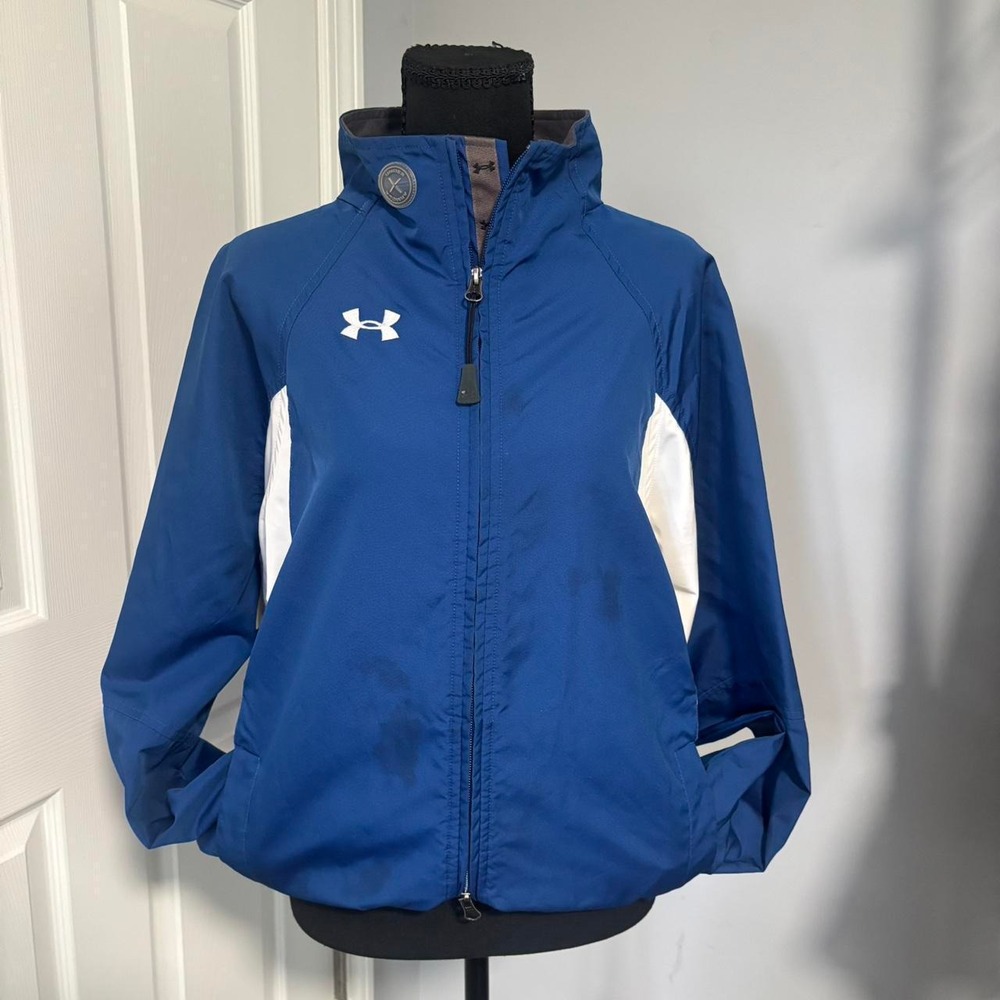 Under Armour Blue Windbreaker Jacket